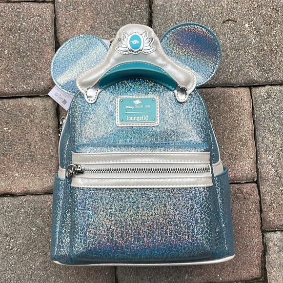 Loungefly Handbags - Disney Cruise Line Loungefly Mini Backpack - 25th Anniversary - Shimmering Seas